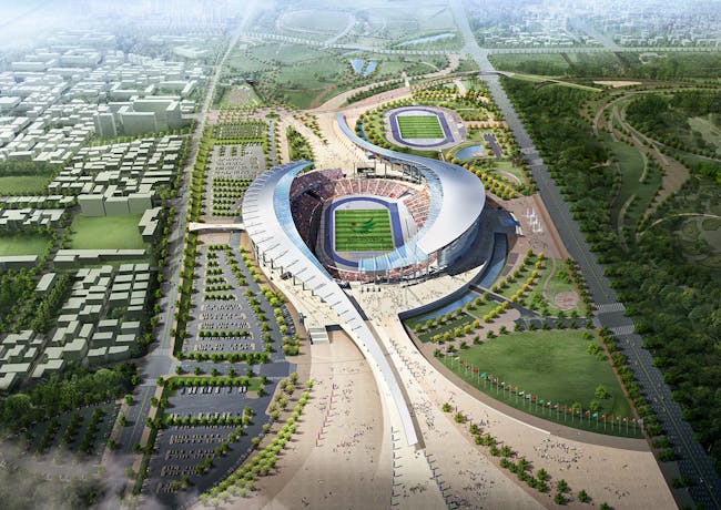 Incheon Stadium - Asian Games Mode. Image: Incheon Asian Games + Populous