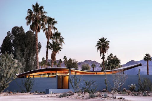 The Miles C. Bates House, Palm Desert, California by Stayner Architects