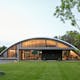 Arc House in East Hampton, NY by Maziar Behrooz Architecture