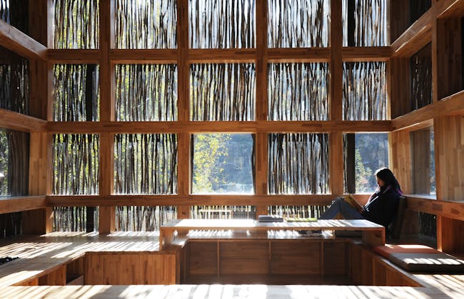 Liyuan Library by EPMA program director prof. Li Xiaodong