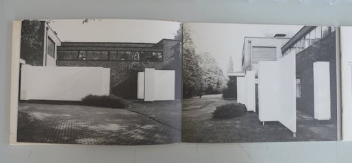 Installation at Mies van de Rohe's Haus Lange, 1982