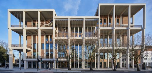 Town House – Kingston University, London, UK / Grafton Architects. Image: Ed Reeve
