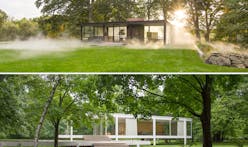 Two of a kind: photographer Robin Hill contemplates the Farnsworth House and Glass House simultaneously