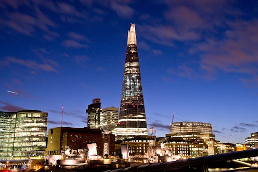 1. The Shard (London, UK) by Renzo Piano with Adamson Associates. Photo © Eric Smerling