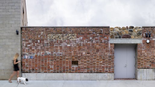 A Wall Made of Bricks, Brooklyn, New York​ by Dameron Architecture. Image: © Amy Barkow