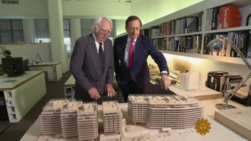 Richard Meier in coversation with Anthony Mason from CBS News