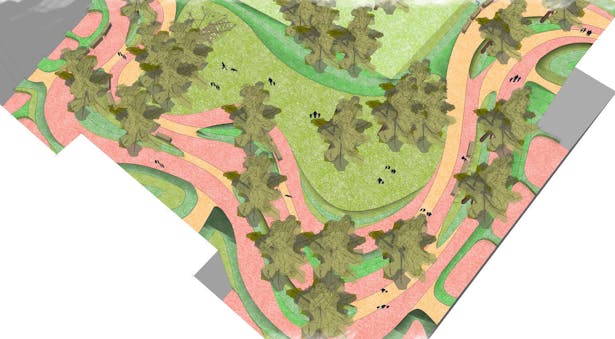 Davis Landscape Architecture Gutenborg, Russia Residential Landscape Sketchup Render Plan