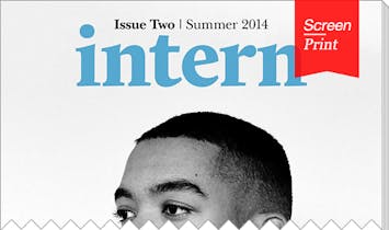 Screen/Print #26: Intern Magazine, interview with Jessica Walsh of Sagmeister & Walsh