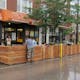 Andersonville parklet in Chicago, by Latent Design.