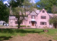 Tudor-esque mansion in Wellesley Hills