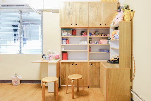 Modular furniture in subdivided units in Hong Kong by Domat. Photo: Domat. 