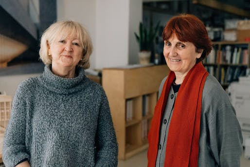 Yvonne Farrell and Shelley McNamara of Grafton Architects. Image courtesy The Daylight Award. 