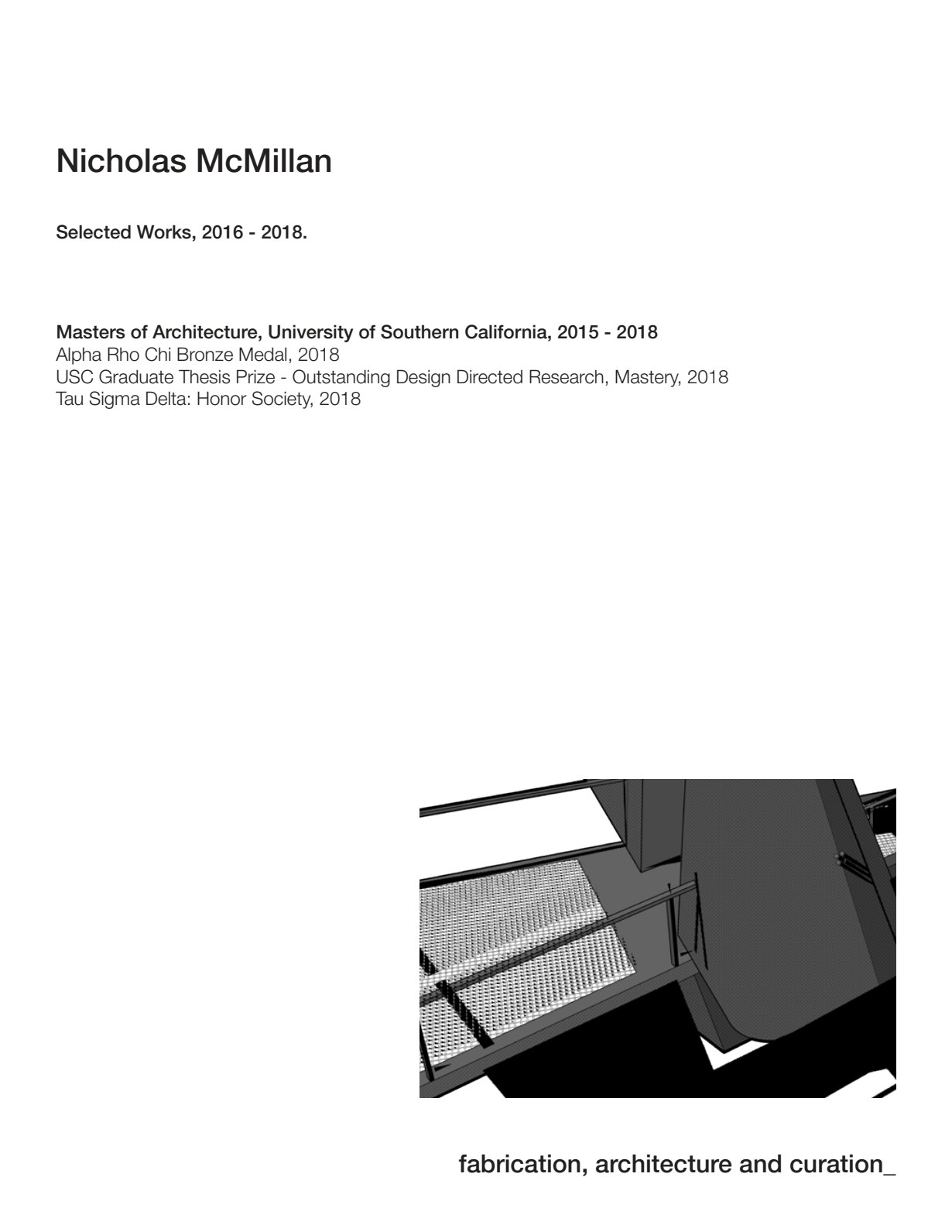 Nicholas Mcmillan Archinect