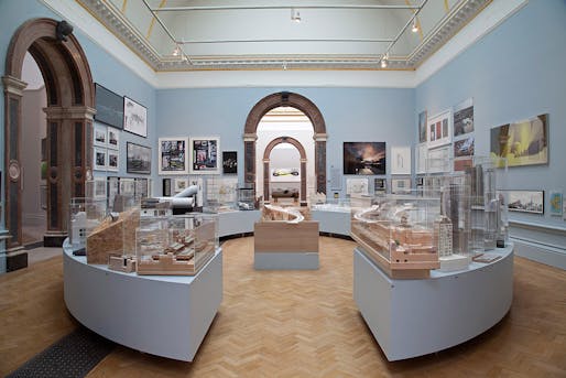 The Architecture Room at the 2011 Royal Academy Summer Exhibition (Photo: Andrew Putler)