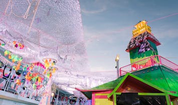 100+ artist-collective Meow Wolf brings their unique combination of architecture, art and technology to the Life is Beautiful festival in Vegas