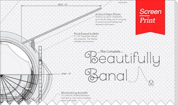 Screen/Print #43: 'Beautifully Banal' by Architecture Hero