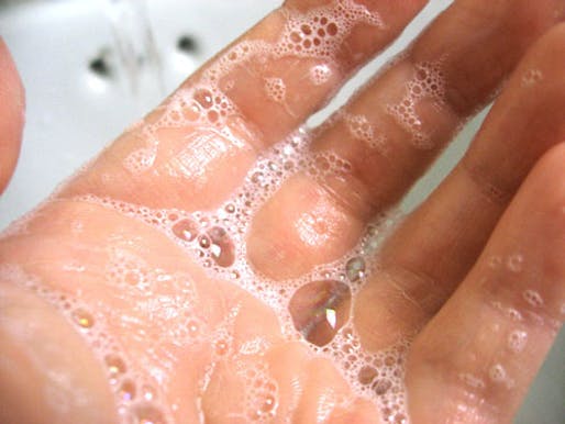According to new research, antibacterial soap is no more effective than regular soap when used "normally," aka washing your hands for several minutes. via Flickr / the Italian voice