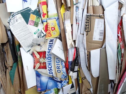 While recyclable, cardboard is increasing used and wasted as we order more and more things online.