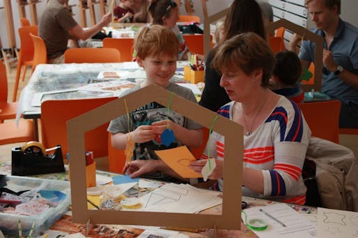Building the Gallery Workshop. Image: Dulwich Picture Gallery