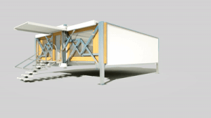 Need a building in 8 minutes? Ten Fold's self-deploying structure has got you covered