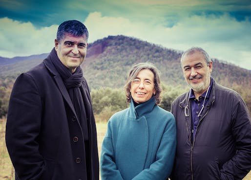 Rafael Aranda, Carme Pigem and Ramon Vilalta. Photo: Javier Lorenzo Domínguez.