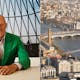 LEFT: Norman Foster. Photo: Manolo Yllera | RIGHT: River Thames. Photo: Aaron Hargreaves, Foster + Partners.