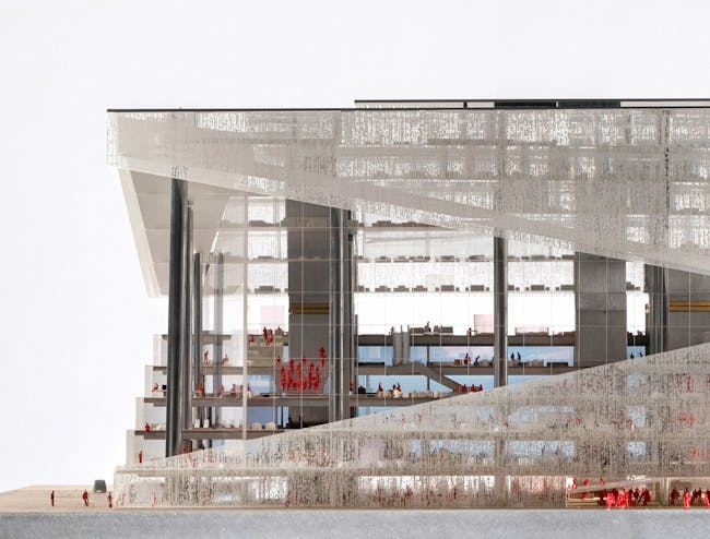 Axel Springer Campus by OMA (Rem Koolhaas). Image: OMA