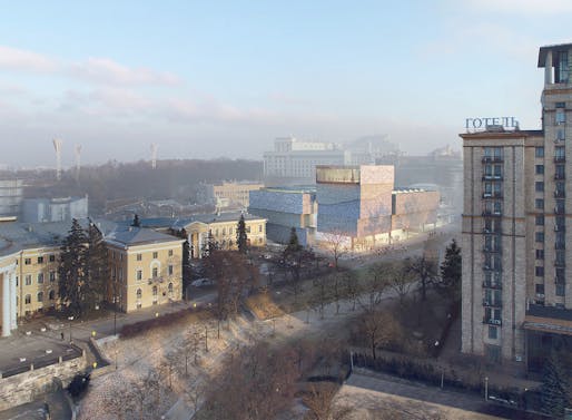 2nd prize: BURØ/architects. Architects: Anton Oliinyk, Oleksii Pakhomov / Kyiv, Ukraine​.