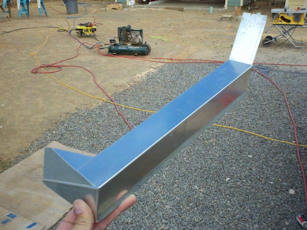 Bending and Placing Drip Edge