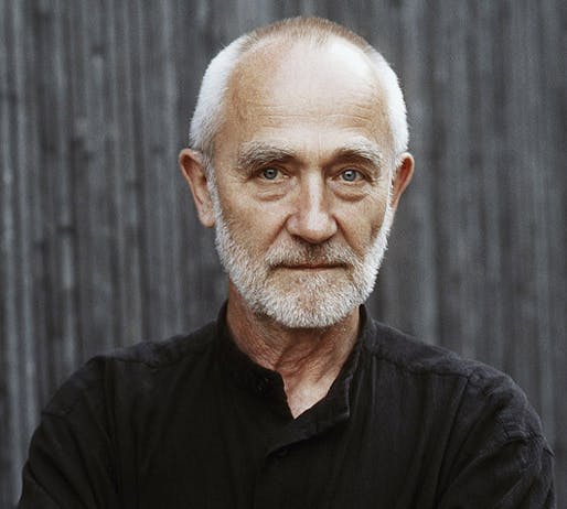 Laureate of the 2013 Royal Gold Medal: Swiss architect Peter Zumthor (Photo: Gary Ebner)
