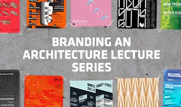 Branding an Architecture Lecture Series: How does the poster get developed?