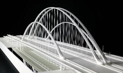 Calatrava's bridge in Dallas shot down, back as zombie