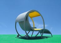 The Rolling Solar Recliner