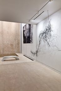 Synapse Straw Installation and Odalisque Bench