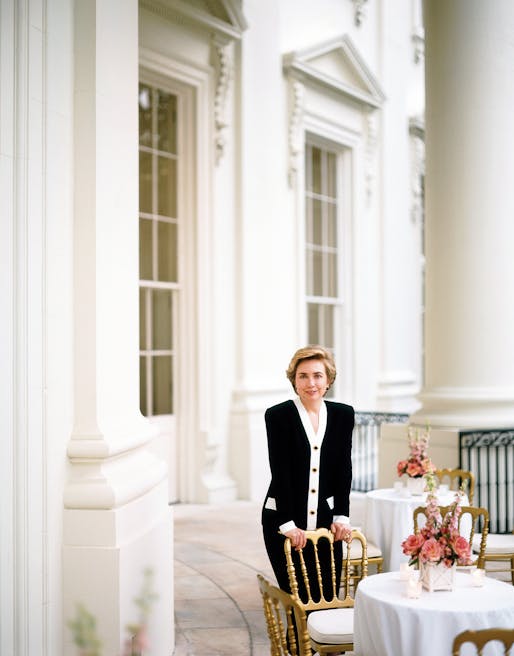 First Lady Hillary Rodham Clinton, The White House, Washington, DC, June 1993. Photo ©2017 Todd Eberle.