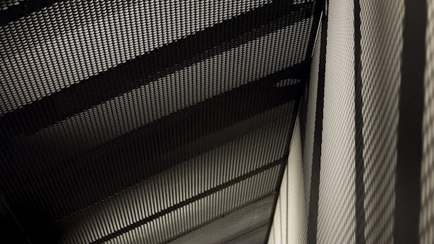 Nightcap by Synecdoche Design - perforated ceiling