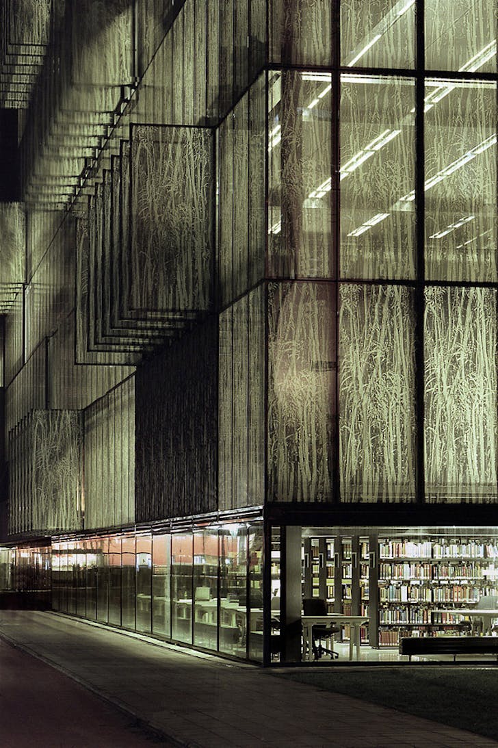 Wiel Arets Architects: University Library UBU, Utrecht, Netherlands, 2004