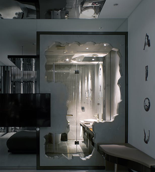 Narcissism Room of Mylines Hote / LYCS Architecture