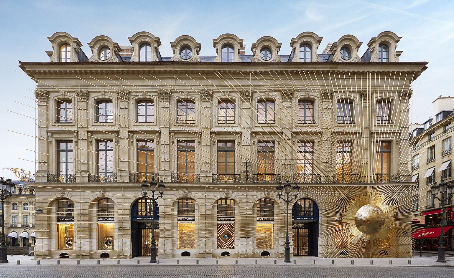 Peter Marino designs Louis Vuitton store in Paris's Place Vendôme