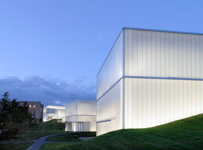 Nelson-Atkins Museum of Art Bloch Building Addition, Kansas City, MO. Photo by Andy Ryan