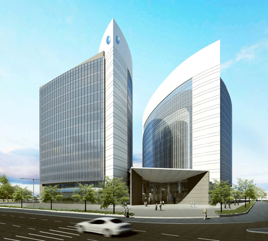 Headquarter of Islamic Bank in Abu Dhabi