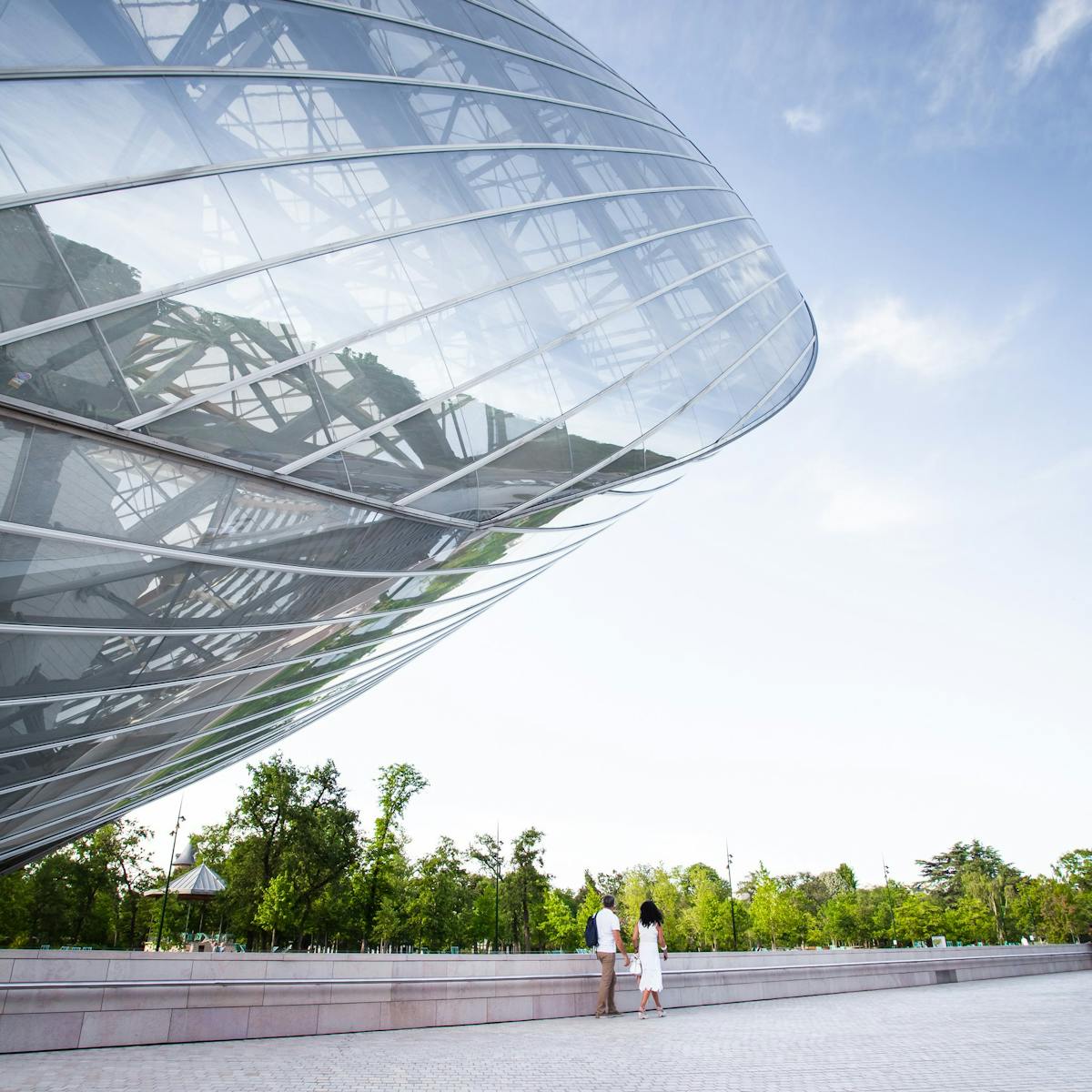 7 winning photos of Frank Gehry’s Fondation Louis Vuitton Building #MyFLV contest | News | Archinect