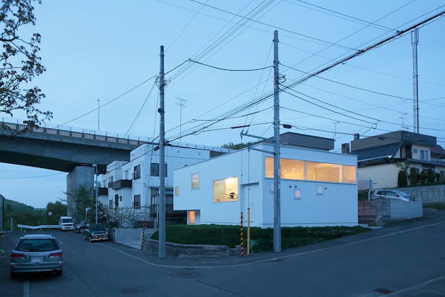 Spiral House in Sapporo, Japan by Keikichi Yamauchi; Photo: Koji Sakai
