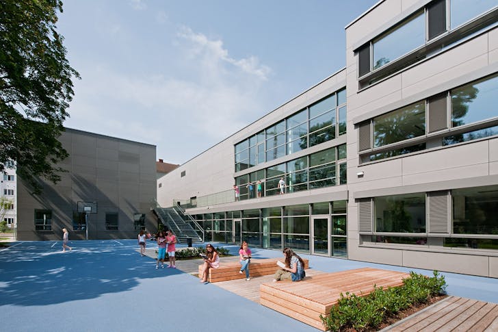 Schoolyard (Photo: Hertha Hurnaus)