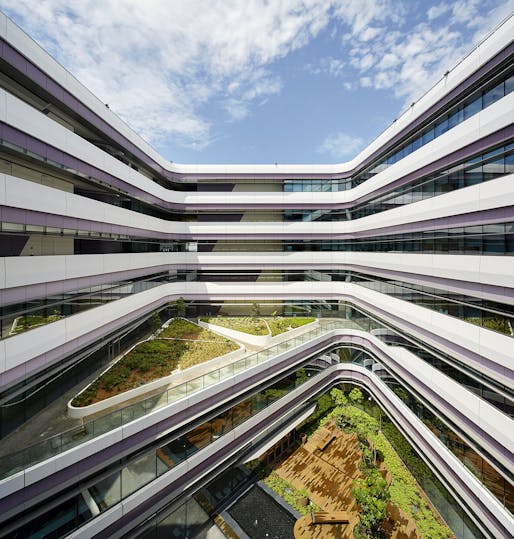 First phase of UNStudio-designed SUTD campus in Singapore is completed. Photo © Hufton+Crow.