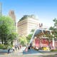 Pershing Square Renew finalist proposal: James Corner Field Operations with Frederick Fisher & Partners.