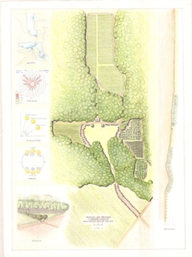The overall site plan