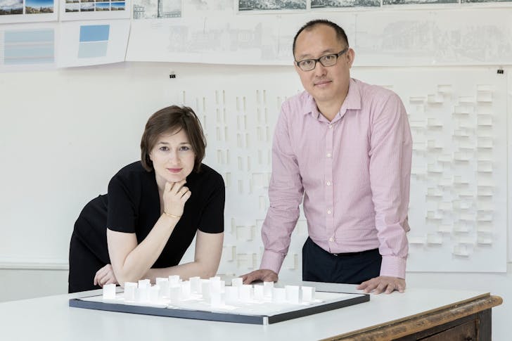 Rachely Rotem (left) and Phu Hoang (right). Founders of MODU Architecture.