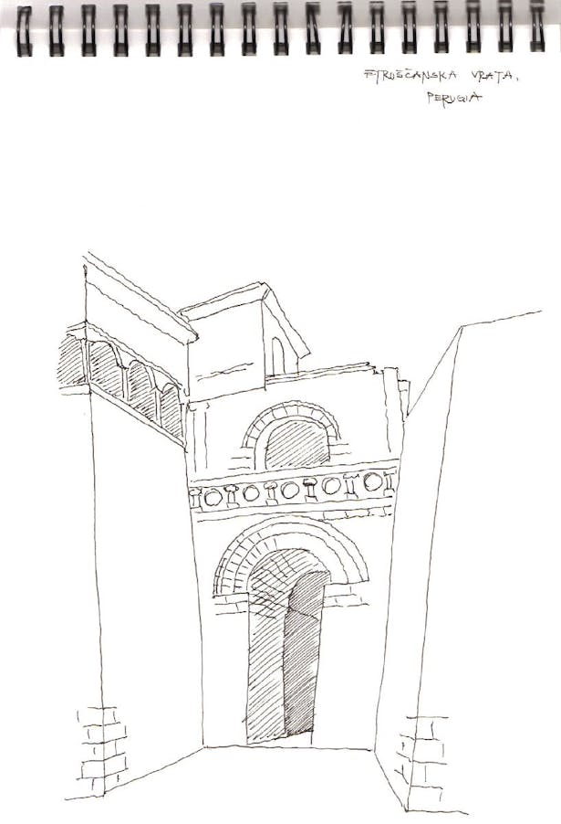 Etruscan Arch, Perugia