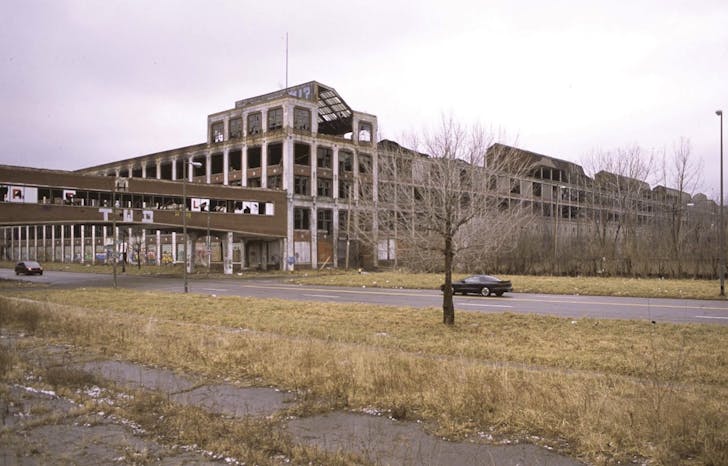 Former Packard Plant, East Grand Boulevard at Concord Street, Detroit, 2012. Image: Camilo Jose Vergara 